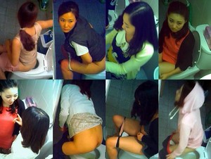 盗撮韓国トイレおしっこ voyeur spycam korean toilet pee 14