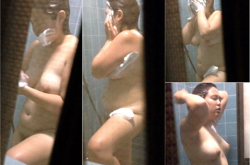 民家の湯女Vol.22 ハーフ？ぽっちゃりムチムチ系爆乳を盗撮！