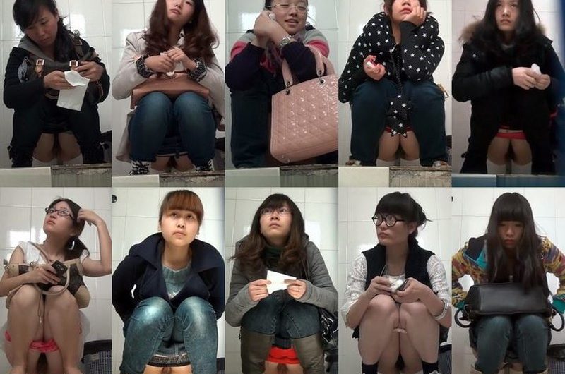 中国・大連スーパーマーケット尿・糞…③正面撮り【ふつうの若い娘たち35分】