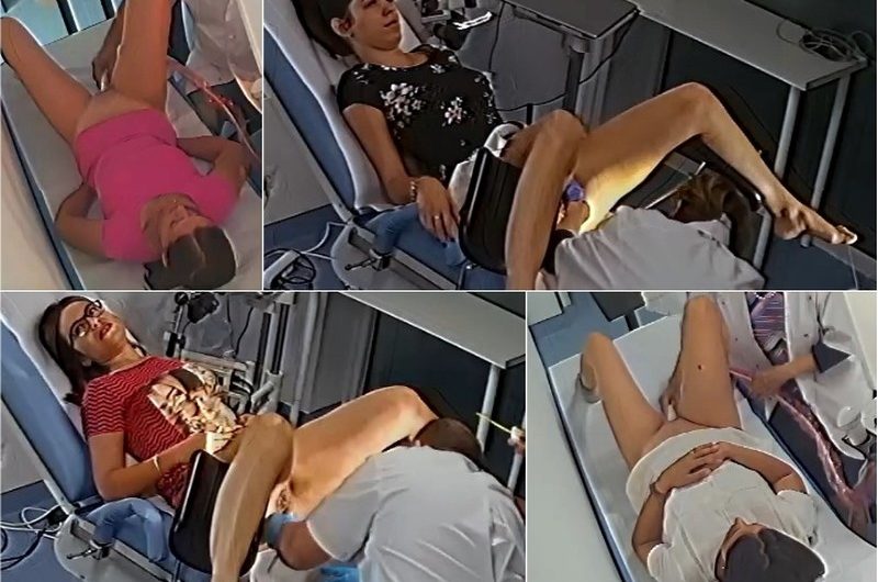 Real hidden camera in gynecological cabinet 5