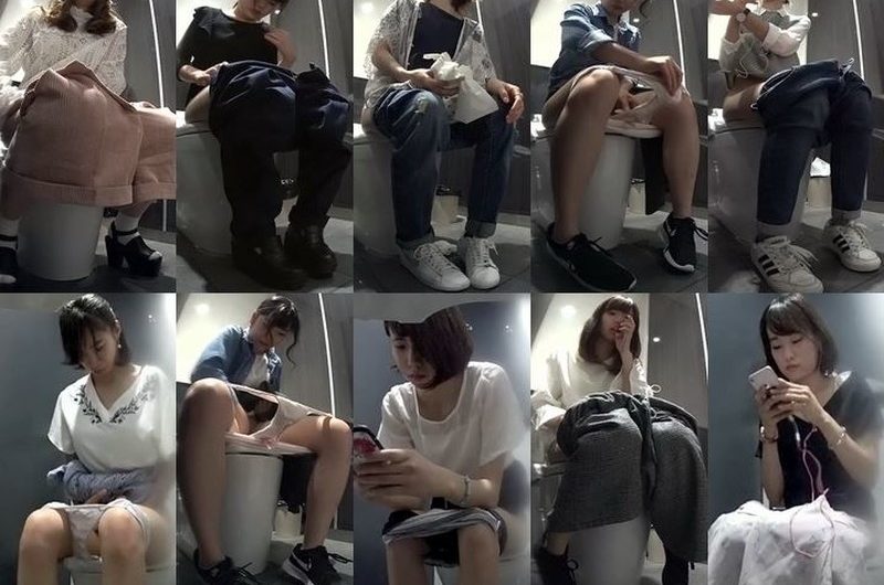 カメラガン見で鼻くそ！大股開き中腰拭きからお着換えまで長時間大作