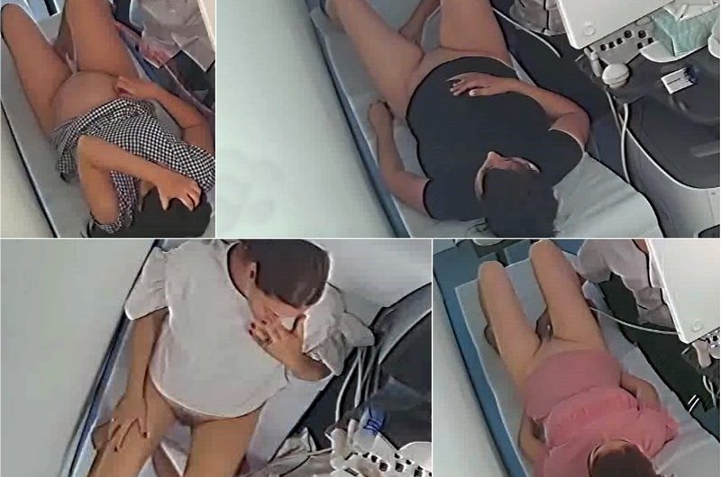 Real hidden camera in gynecological cabinet 6