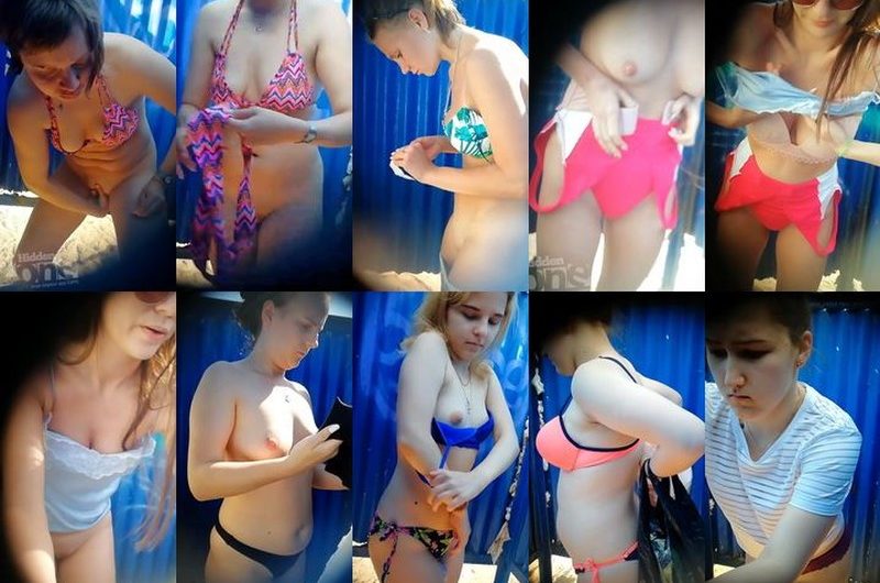 Beach cabin voyeur 13