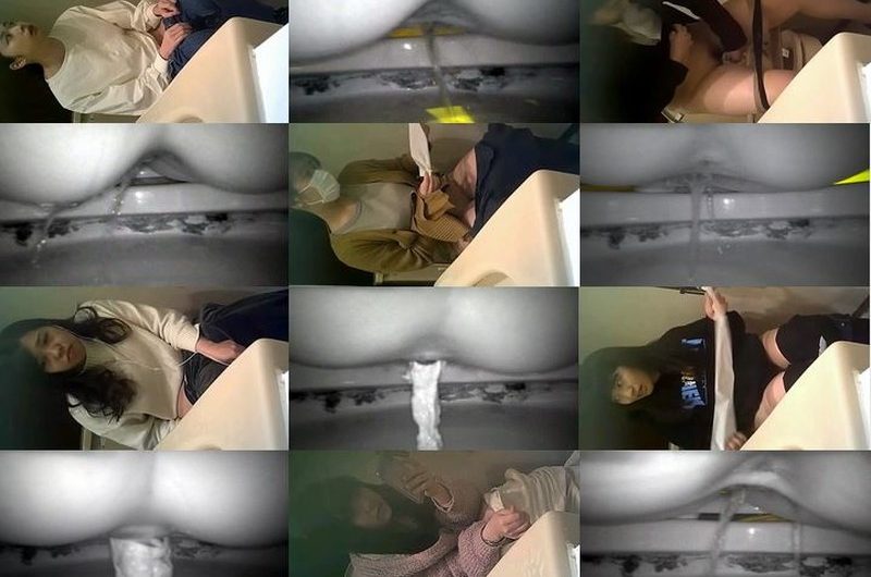 【新作】トイレ盗撮シリーズ（２カメ）⑤