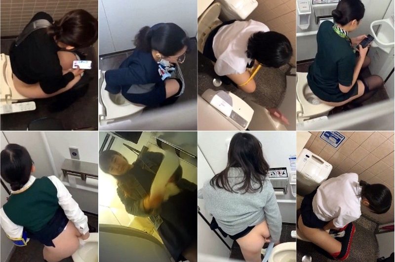 個室トイレ空撮【ＯＬ】, トイレ空撮【空港職員.1】, 個室トイレ　大きいお尻【空撮】, トイレ空撮【空港職員.2】, 僕の好きなトイレ集めました vol.56
