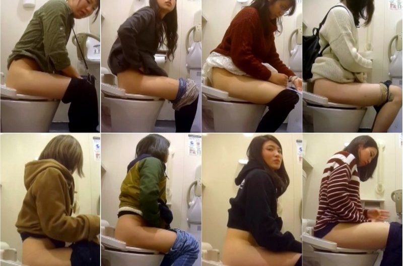 ＣＫ女子洋式2カメ盗撮（無）