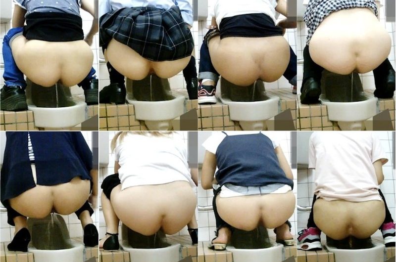 丸見えトイレのお尻倶楽部