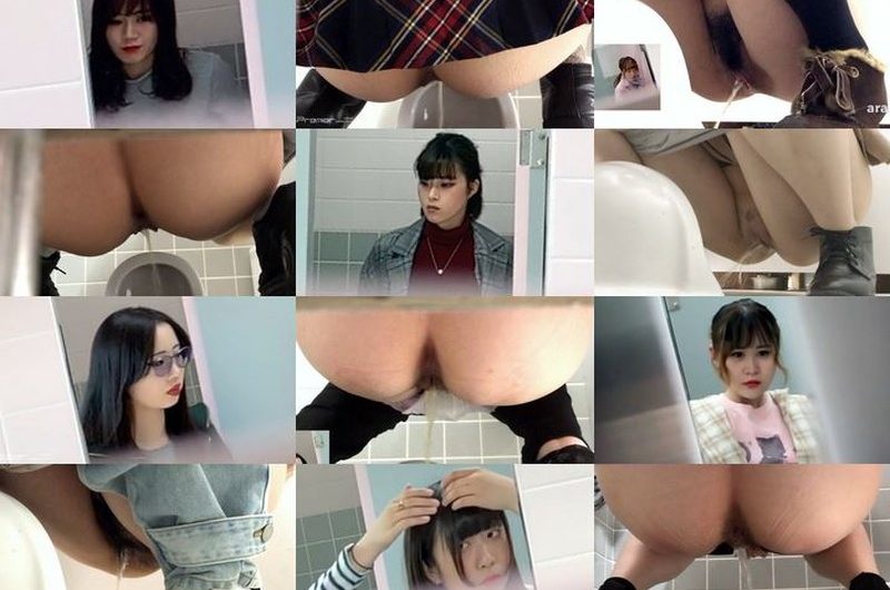 童顔多数登場　超絶美剃りマンからの飛び散り放尿とコロコロ糞　具も丸見え♪全14名