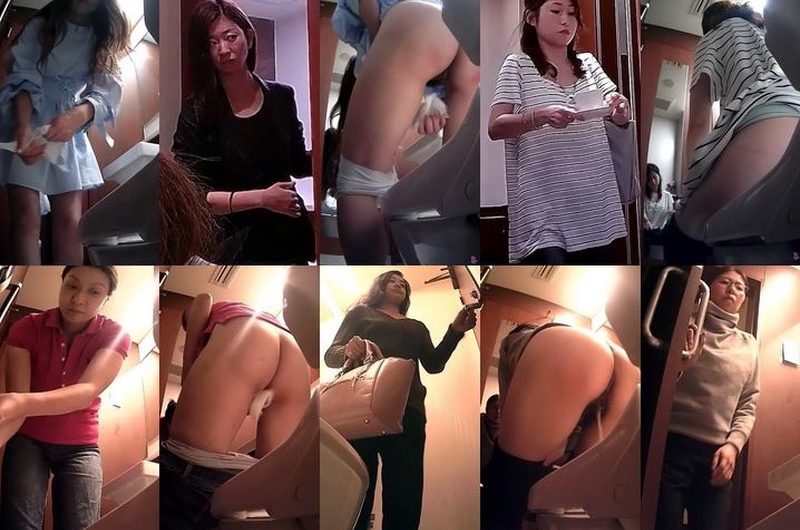 美熟女トイレ(20)ベストセレクションモデル級美女登場感動の中腰放水ドアップ敢行！秘め事を覗く全９名