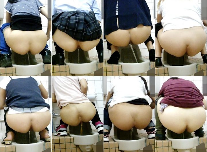 丸見えトイレのお尻倶楽部