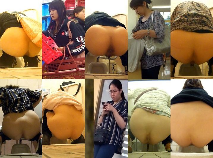 ノーパン公務員の排尿　全6名中「大」2名