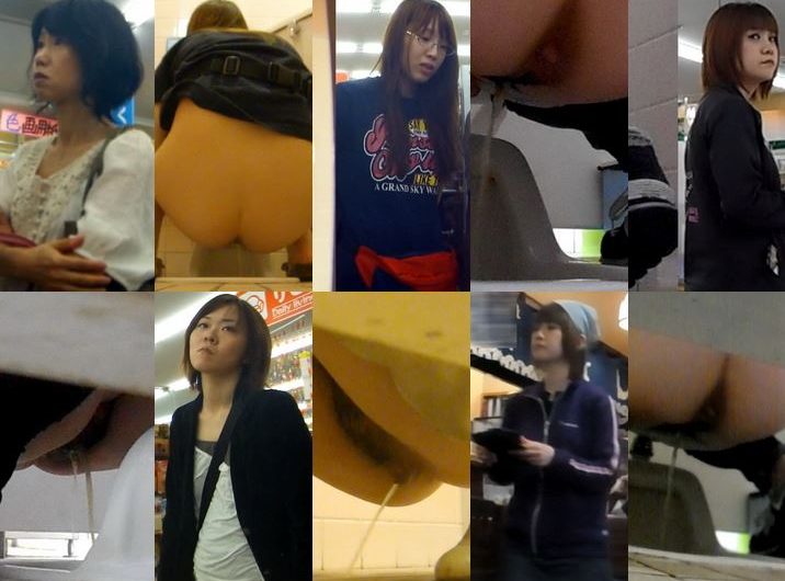 和式トイレ　20代から40代まで　全6名