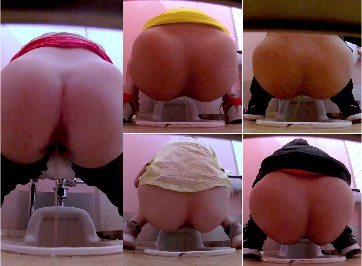 JW-03 女子陸上部のぞき和式トイレ3（おしっこ）