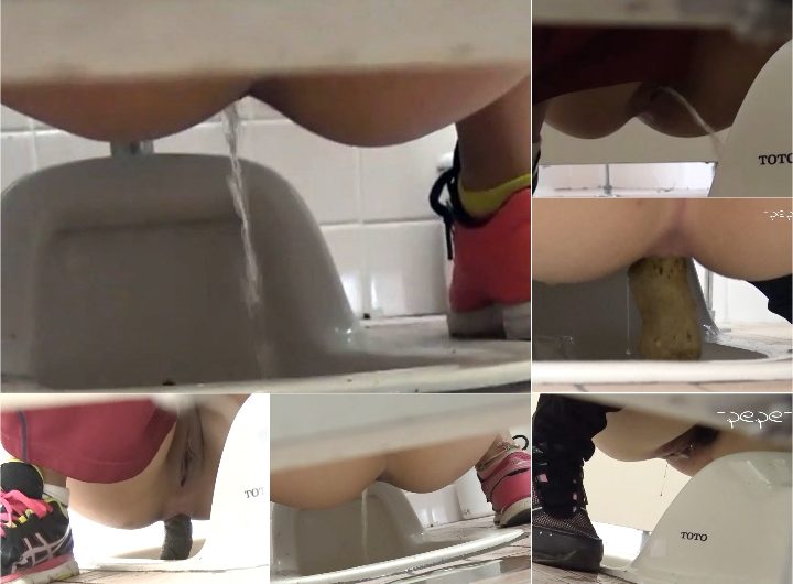 超高画質/高画質 kcsのトイレ盗撮5本