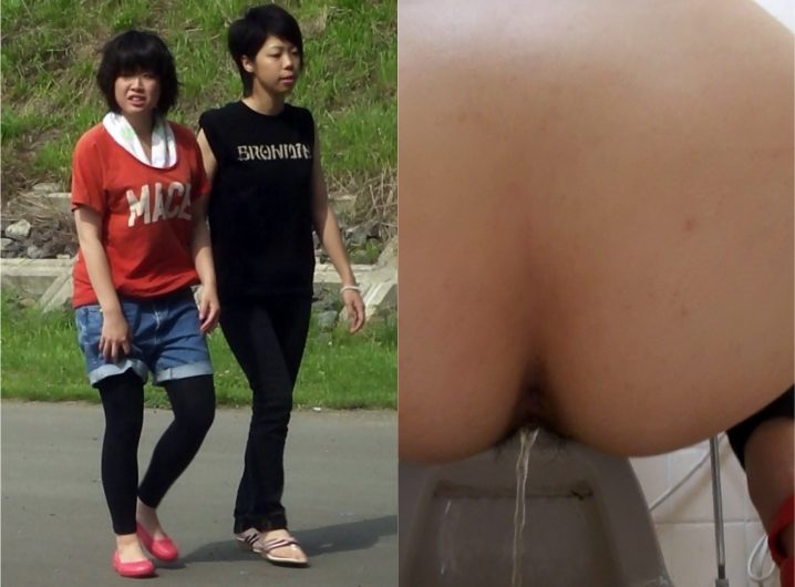 【高画質】和式手撮盗撮8