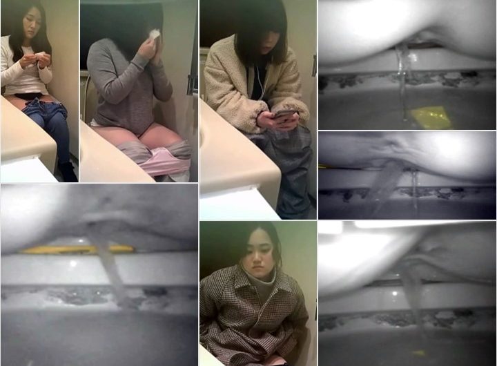 無修正　【新作】トイレ盗撮シリーズ（２カメ）004
