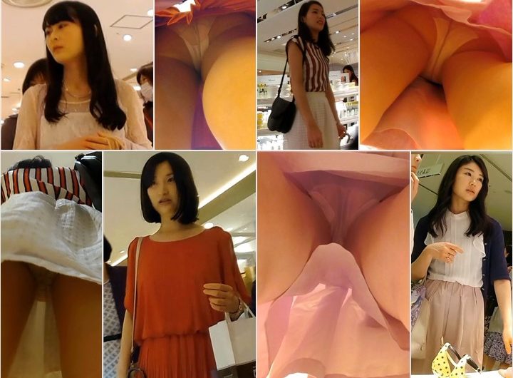 顔つき逆さ撮り12（綺麗なパンストのお姉さん編）