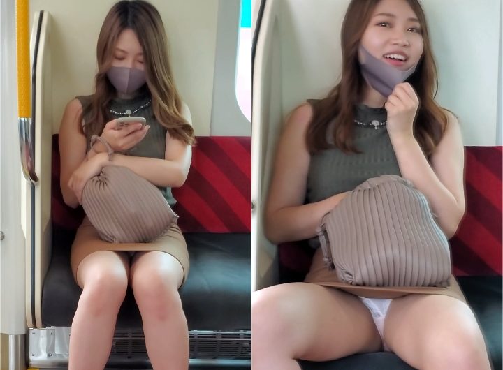 撮影バレ！同僚さんのパンティ見てたら丁寧にお礼言われた件　4K動画