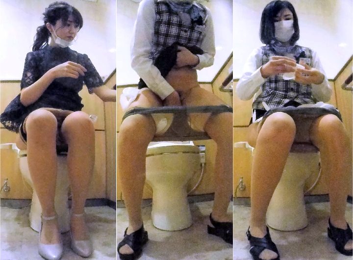 無修正洋式トイレ盗撮　百貨店雑貨屋編2