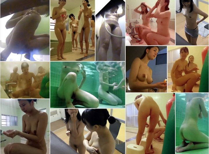 民家風呂激写！温泉の脱衣所風3人出演！【盗撮/隠し撮り】, 美人巨乳女子大生, プールのシャワー室でコッソリ放尿していた女達, [SNIS-998] 完全緊縛されて無理やり犯された美人弁護士 吉沢明歩