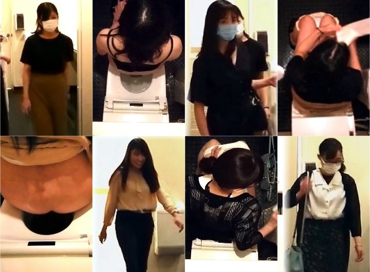 撮り下ろし　最近の雑居ビル洗面所　美人さん多し