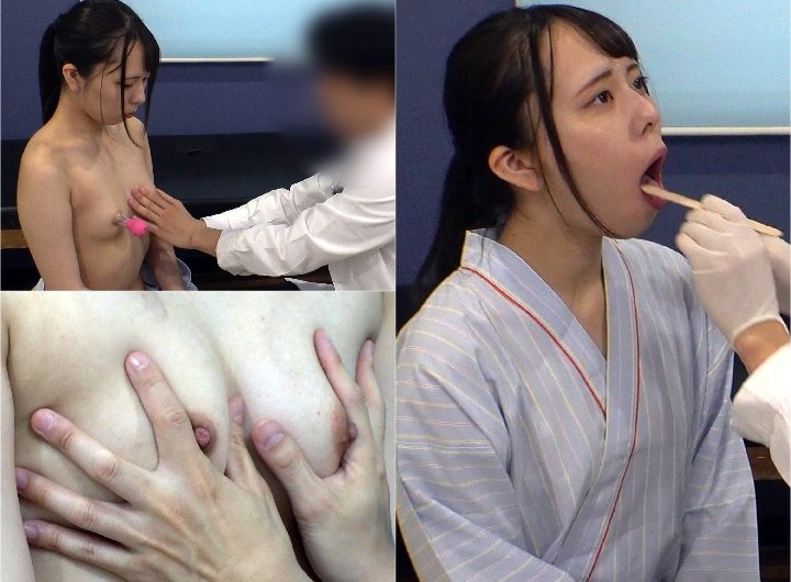 [4K]【検診センター】盗撮記録 その８ 乳首が敏感なJD