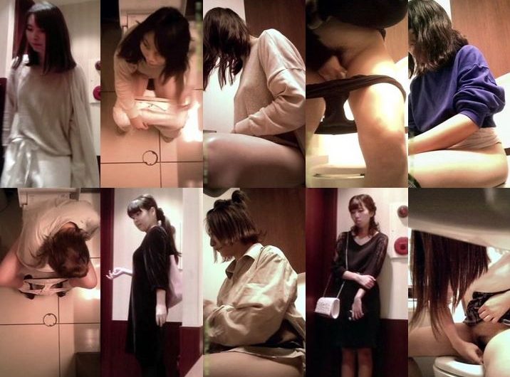 無修正　 洗面所最新作盗撮（熟女大股開きでマ○コお手入れ ）