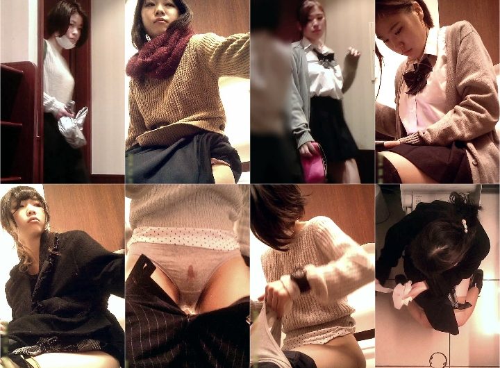 複眼洗面所 No.06 全開マ○コがカメラ真正面に･･･/「コスプレ」含4名収録！