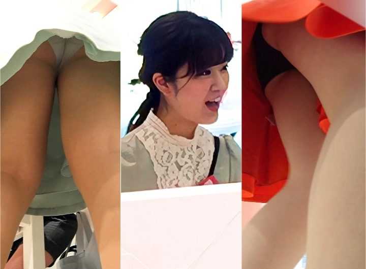 新フルHD高画質パンチラ逆さ撮り277　あの制服店員さんオムニバス
