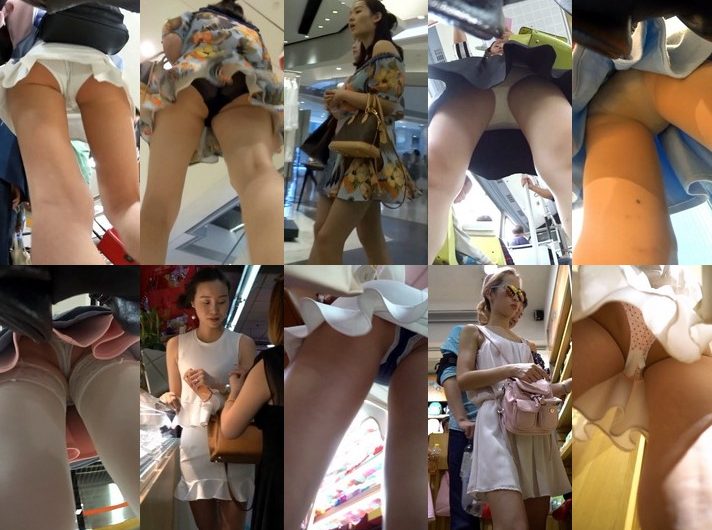 【10分】ミニスカ生パンツ13人斬りオムニバス