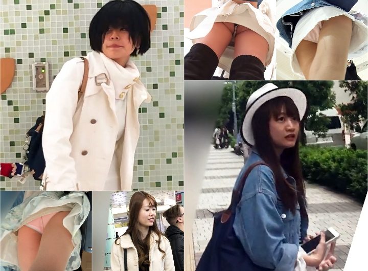 新フルHD高画質パンチラ逆さ撮り290　ビジュアル系美形JDちゃんの食い込み他、多人数オムニバスプレミアム