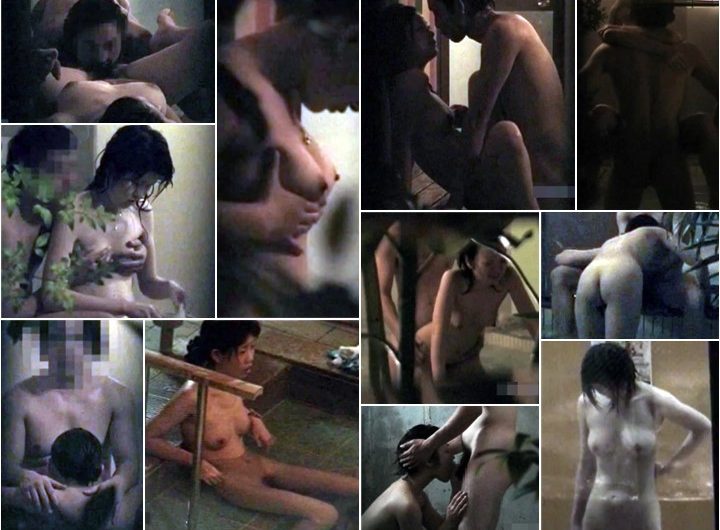 【レア】夜間徘徊で外部望遠撮影★温泉★お宝ハプニング映像まで撮れちゃいました♥その2, 4, 5