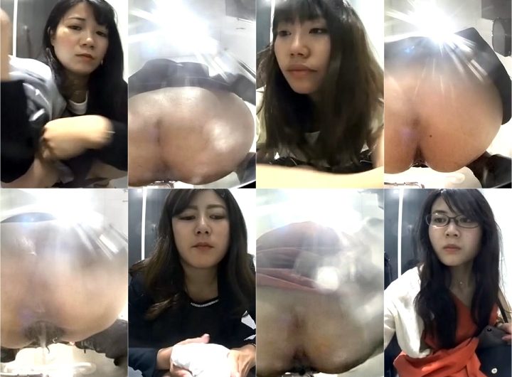無修正　美人の強烈ドアップ丸見えすぎる排泄