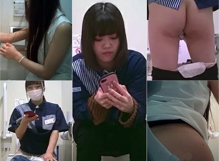 トイレの神様シリーズ57, 某コンビニ店員さんの排● 2, 3, 4
