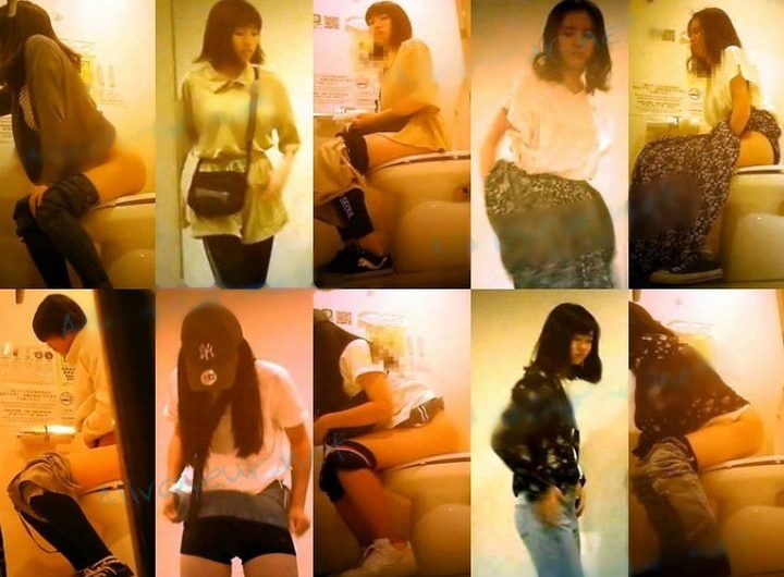 無）若者たちのオアシス【洋式トイレ隠し撮）1