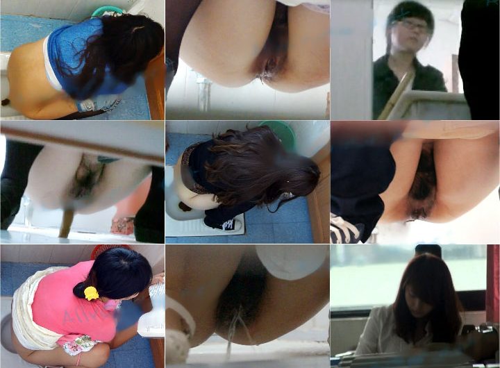 【総勢20名!!】中国の女子短○トイレ 第4段【27分!!】
