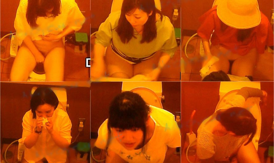 トイレ安らぎ㉞大股で見えすぎるお姉さん、美女お猿ポーズ、帽子セレブ若妻変態6名
