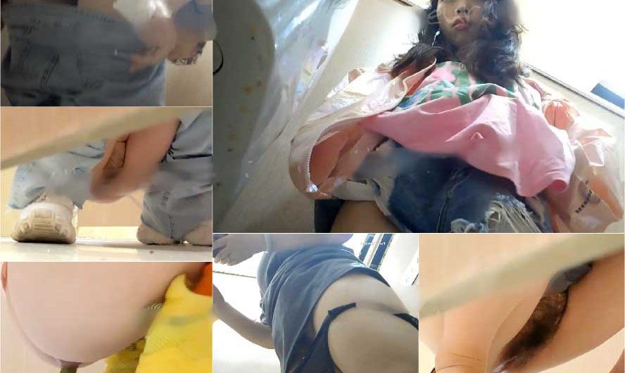 Chinese toliet spycam sifangktv 1050-1051