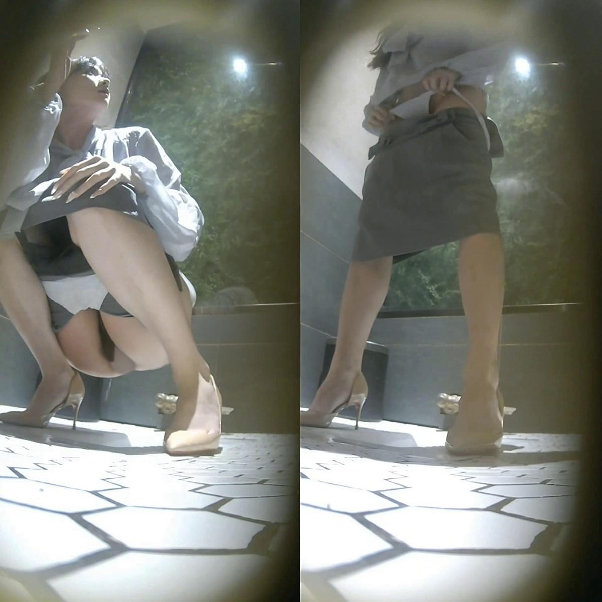 未流出の極上トイレ盗撮♥️ナイトクラブで美女を盗撮、仲良し美女コンビをダブルで攻略